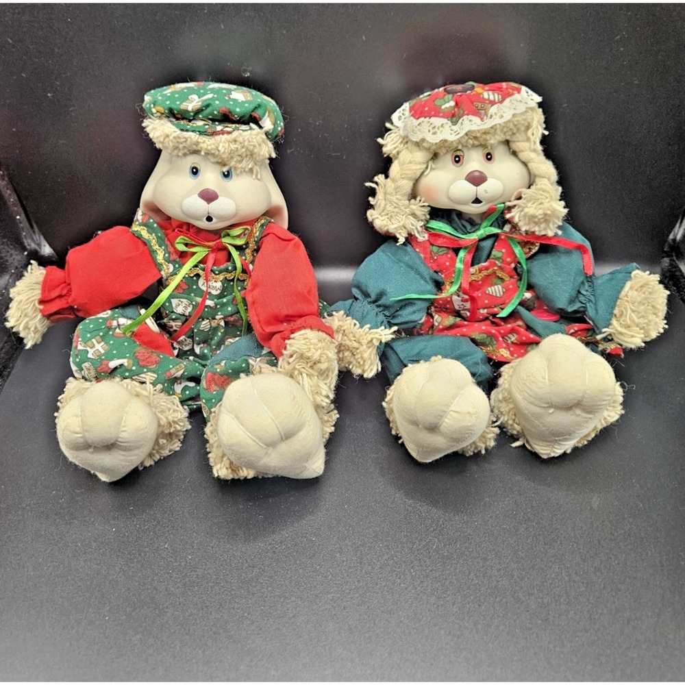 House of Lloyd Christmas Around the World Hip and Hop Bunny Vintage Original Box